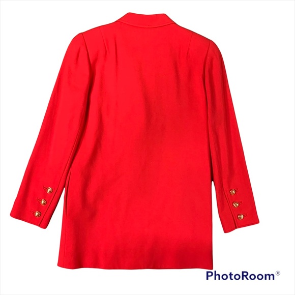 Vintage David Hayes 100% Wool Coat - Picture 2 of 9